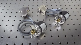 Z127903 (Lot of 2) DRC Shaft Encoder H53H4E24-1250C18 AMAT 0090-77346 TRM Web En