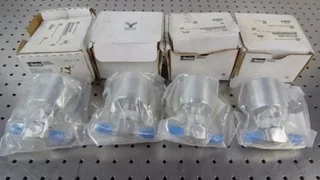 Z131520 (4) AMAT 3870-01486 Parker Veriflo 944 AOPHP NC S FSMM Diaphragm Valve