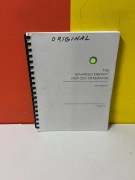 ADVANCED ENERGY 5706007-B PDW 2200 GENERATOR PDW 2200 GENERATOR User Manual