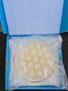 AMAT 0042-94069 Faceplate With 0.5 Press Inserts, A POS, 0020-32024 rev 04