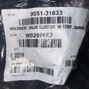 AMAT 0051-31633 WELDMENT Valve Cluster Hi TEMP  300mm
