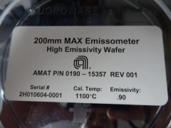 AMAT 0190-15357 REV 001 200mm Max Emissometer High Emissivity Wafer