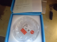 AMAT 0200-09787 FOCUS RING 209 MM NOTCH POLY ESC APPLIED MATERIAL AMAT