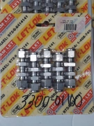 AMAT 3300-01100 FTG TBG UN 3/8T SST BULKHEAD SHIELD PACK OF 5 MAKE OFFER MIA 