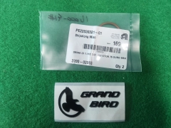 AMAT 3700-02093 ORING ID 1.112 CSD .103 VITON 75 DURO BRN, LOT 2, NEW