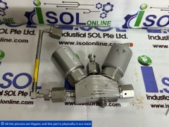 AMAT 6LVV-P2V222P-AB UHP Diaphragm Sealed Monoblock Gaslink Micro-Fit #WD2