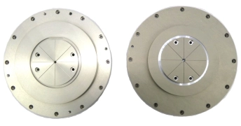 AMAT Applied Materials 0020-03433 100mm 4" Pedestal Reseller Lot of 2 Working