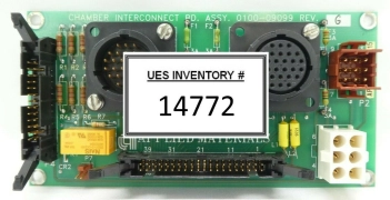 AMAT Applied Materials 0100-09099 Chamber Interconnect PCB Working Surplus