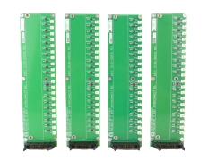 AMAT Applied Materials 0100-20016 Pneumatic 3 Way Interconnect PCB Lot of 4