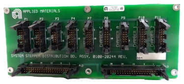 AMAT Applied Materials 0100-20244 System Stepper Distribution PCB Working Surplu
