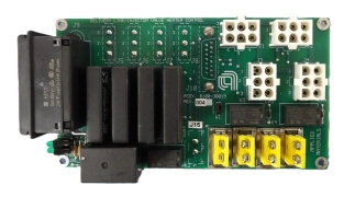 AMAT Applied Materials 0100-38019 Injector Valve Heater Control PCB Working