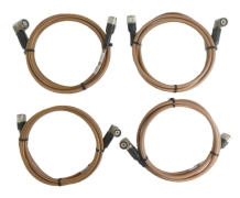 AMAT Applied Materials 0190-42020 RF Cable Reseller Lot of 4 Working Surplus