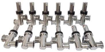 AMAT Applied Materials 0190-87725 Pneumatic Angle Valve Lot of 12 Working