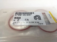 AMAT Applied Materials 3700-01597 O-Ring ID2.112  CSD.103 Silic 70Duro, Lot of 4