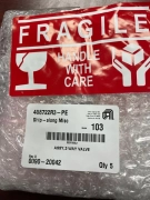 APPLED MATERIALS, AMAT 0090-20043 ASSY, 3 WAY VALVE (NEW) Qty:5 (1 LOT)