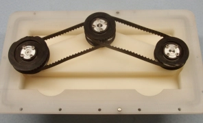 Applied Materials 0010-06433 Wafer Roller Brush Module Assy HVM Reflexion AMAT