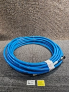 Applied Materials 0010-24341 100' Supply Heat Exchange Blue Hose BES-9394-03