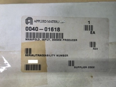 Applied Materials 0040-01618 Manifold Input 200mm Producer System