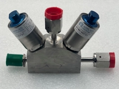 Applied Materials 0190-85731 Double Metal Diaphragm Manifold Valve Used