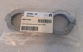 Applied Materials 0690-01036, CLAMP HINGED NW40 WING-NUT & SCR-CLOSURE, Set of 7
