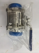 Applied Materials 3870-05451, SST Manual Ball Valve, NW50, Kalrez Seal, New