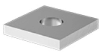 Applied Materials 3880-04206 McMaster 3133T11 Strut Channel Washer 1/4" Dia