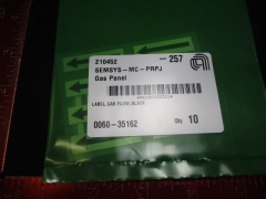 Applied Materials (AMAT) 0060-35162 LABEL, GAS FLOW, BLACK 10 PACK