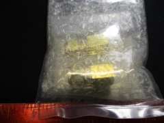 Applied Materials (AMAT) 0224-02715 FTG, BRS 1/4 NPT TP 8 MM SWAGELOK 2PK