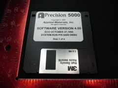 Applied Materials (AMAT) 0400-09064 5000 SYSTEM SOFTWARE, VER. E4.00