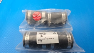 Applied Materials AMAT 3220-00453 Coupling Flexible 1-1/2 X1-1/2 Inch PVC Qty 4x