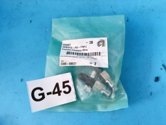 Applied materials AMAT 3300-08027 FTG COUPLING INSERT 1/4T IN-LINE SLot of 2 New