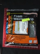 Applied Materials AMAT 3840-01040 Multi-Purpose Foam Weather Stripping 12 Thick 