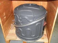 applied materials bell jar 0040-00003 etcher chamber vacuum deposition coating