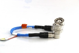APPLIED MATERIALS RF CABLE ASSY. SQ RIGHT ANGLE W INTERLOCK 0190-15905 #
