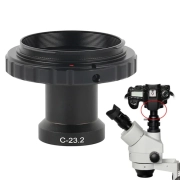C- Mount Camera Adapter 23.2mm Eyepiece Ports Microscope Adapter For Trinocular