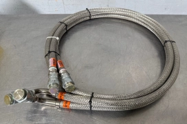 C198807 Lot 2 CTI-Cryogenics 8043074G120 Cryo Pump/Compressor He Transfer Hoses