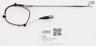 C2915 APPLIED MATERIALS THERMOCOUPLE ASSY, PRODUCER CONSOLIDATED HTR 0190-01168