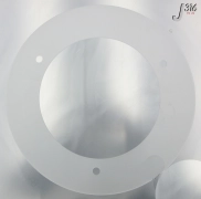 C5015 LAM RESEARCH COVER RING 716-005205-003