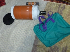 Celestron C8 Telescope D=203mm F=2000mm w/ Finder, Bag, Nikon Adapter Good