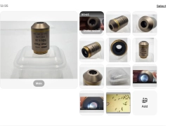 *Ex* Nikon Plan fluor 10x/0.30 DIC L/N1 WD16.0 MicroscopeObjectiveLens M25 32769