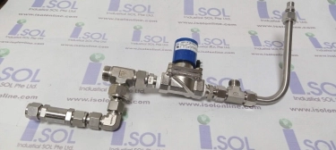 GC Valves S201YF16J7DG4 Solenoid SS316 1/2" NPT Piloted Swagelok Fitting AMAT