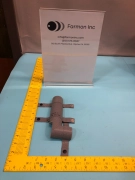 Half of Novellus 34-284347-00 Insulator, Mix Bowl Tube-Tee, RPC, 184787