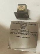 HENRY G. DIETZ 103A S.P.D.T. VANE-TYPE AIRFLOW SWITCH , AMAT 1270-01114, NOS