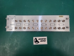 LAM RESEARCH 301-1000-800B 12 CHANNEL TX RX PORT PANEL, USED