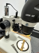 Leica S6 T Stereozoom 0.63x-4.0x w/ lighted base & NIKON CFL10x/22