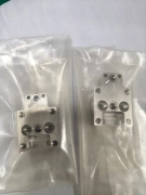Lot of 2 Lam Research 220-32205-000 R11 Gas line Block,Unused,CN~97445
