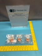 LOT OF 3 AMAT 0021-04253 INNER CONDUCTOR COIL SUPPORT ELECTRA, COPPER, 180128