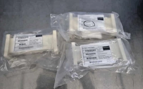 Lot of 3 Applied Materials Inc CL-CU-0200-17334 Ceramic Manifolds