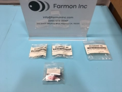 Lot of 3 NOVELLUS 22-045597-00 FLOW REST, 5140-1/4SS-500, 186014