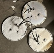 Lot of 3 Novellus Gasonics L3510 Weldment Heater 05-2714